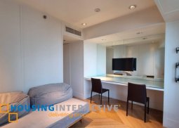 fully furnished 2br unit with parking for lease in amorsolo east