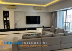 fully furnished 4br unit with parking for sale in grand hyatt residences