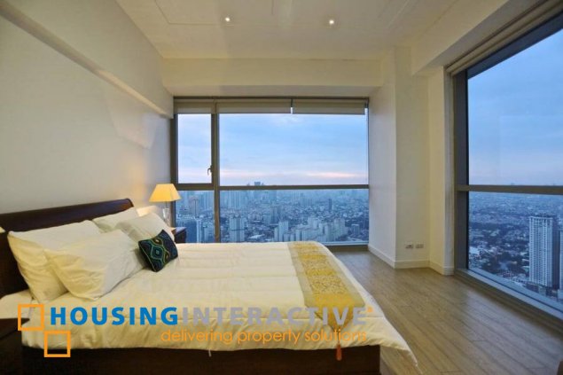 fully furnished 2br unit with parking for lease in one shangri-la place