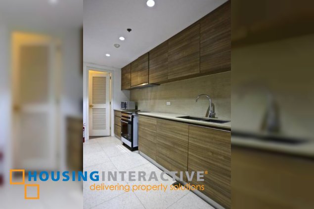 fully furnished 2br unit with parking for lease in one shangri-la place
