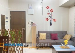 fully furnished br unit with balcony for lease in one uptown residences