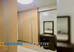 fully furnished 2br unit for lease in one uptown residences
