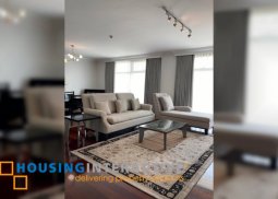 fully furnished 3br unit with parking for sale in one roxas triangle