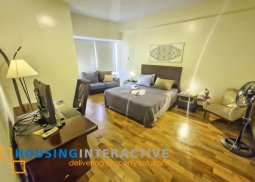 fully furnished 2br unit with parking for lease in the residences at greenbelt