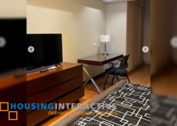 fully furnished 2br unit with parking for rent in one serendra