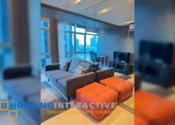 fully furnished 1br unit with parking for lease in the sapphire residences