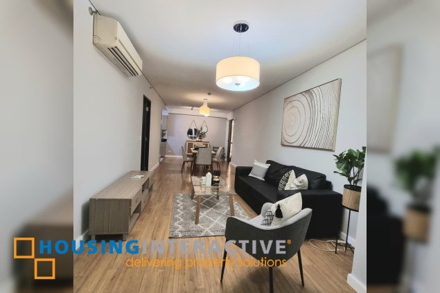 fully furnished 1br unit for lease in two serendra