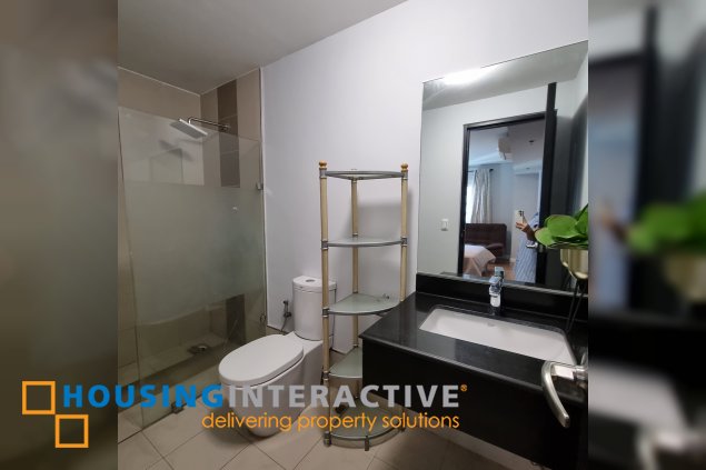 fully furnished 1br unit for lease in two serendra