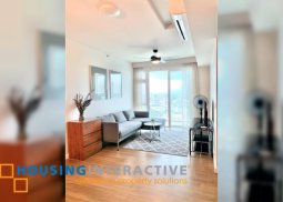 fully furnished 2br unit with balcony and parking for lease in two serendra