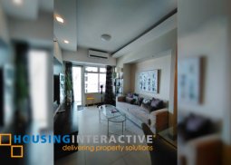 fully furnished 2br unit with balcony and parking for lease in two serendra