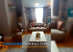 fully furnished 1br unit with parking for sale in park terraces