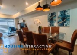 fully furnished 1br unit with balcony and parking for lease in verve residences