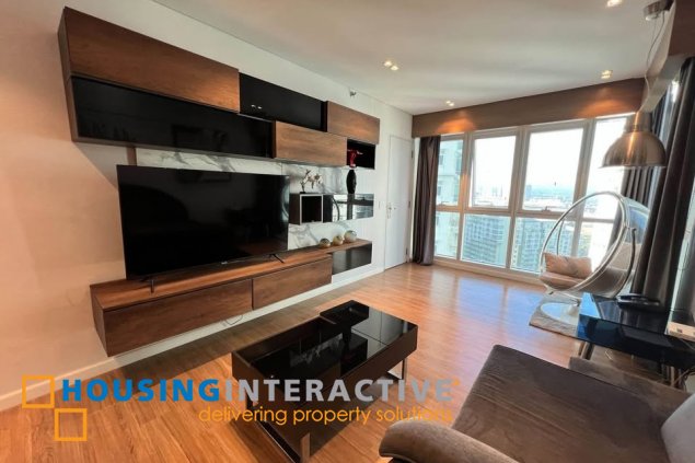 fully furnished 3br unit for sale in two serendra