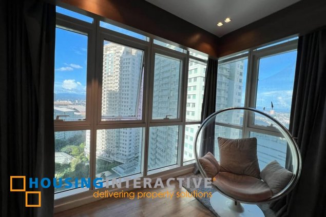 fully furnished 3br unit for sale in two serendra