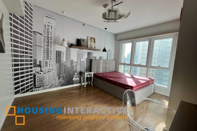 fully furnished 3br unit for sale in two serendra