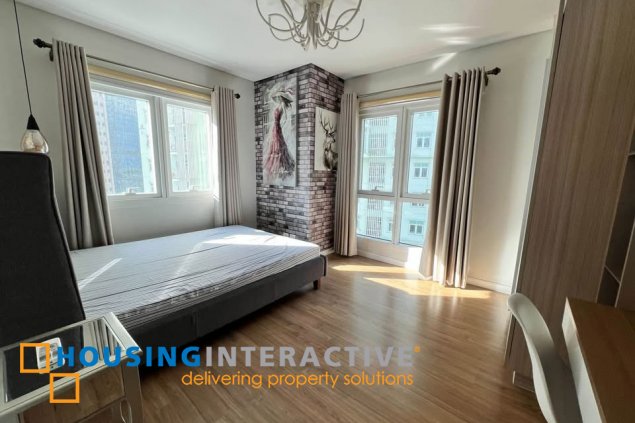 fully furnished 3br unit for sale in two serendra