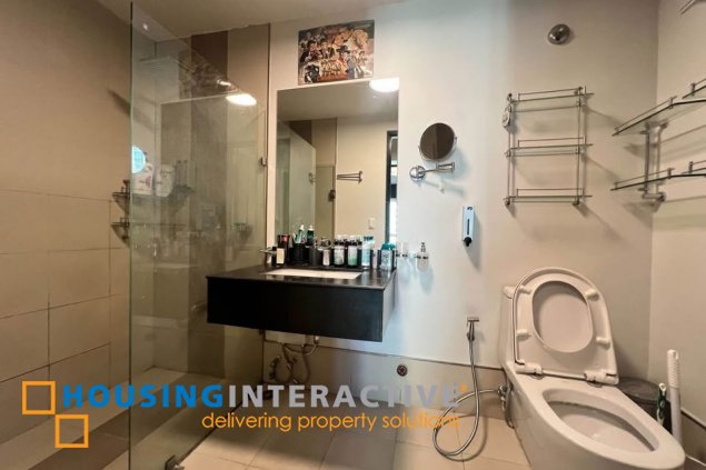 fully furnished 3br unit for sale in two serendra