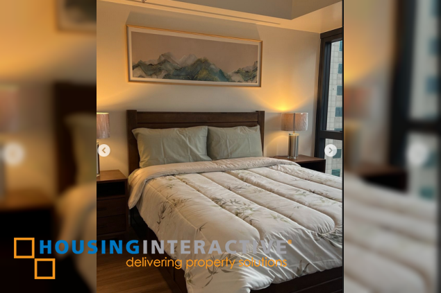 fully furnished 2br unit with parking for lease in the gentry residences