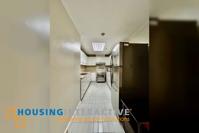 fully furnished 2br unit with balcony and parking for lease in one salcedo place