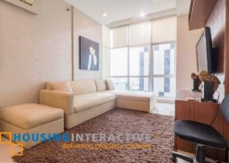 furnished 2br unit with parking for lease in sapphire residences