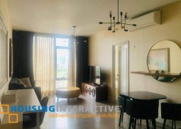 fully furnished 2br unit with parking for sale in proscenium at rockwell