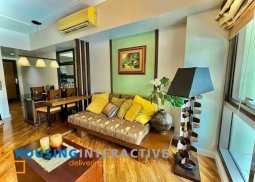 fully furnished 2br unit with balcony and parking for sale in joya lofts and towers