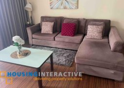 fully furnished 2br unit with balcony and parking for lease/sale in shang salcedo place