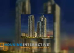 fully furnished 1br unit with parking for sale in garden towers