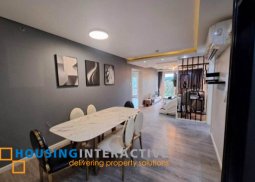 fully furnished 3br unit with balcony and parking for lease in two serendra