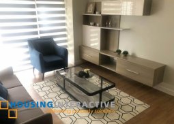 fully furnished 1br unit with balcony and parking for lease in verve residences
