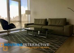 fully furnished 2br unit with balcony and parking for lease in proscenium at rockwell