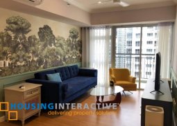 fully furnished 1br unit with balcony for lease in verve residences