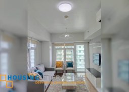 fully furnished 2br unit with balcony and parking for lease in two serendra