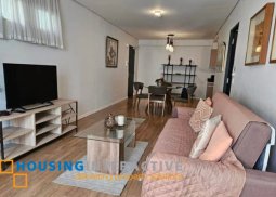 fully furnished 1br unit with parking for lease in two serendra