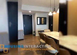 fully furnished 2br unit with balcony and parking for lease in two serendra