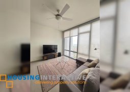 fully furnished 2br unit with parking for lease in proscenium at rockwell