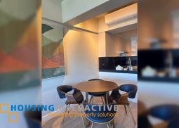 fully furnished 2br unit with parking for lease in one rockwell