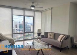 fully furnished 2br unit with parking for lease in proscenium at rockwell
