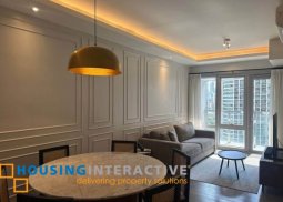 fully furnished 2br unit with parking for lease in proscenium at rockwell