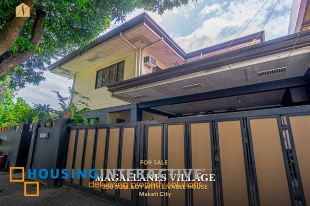 magallanes village, makati city: residential lot with livable house