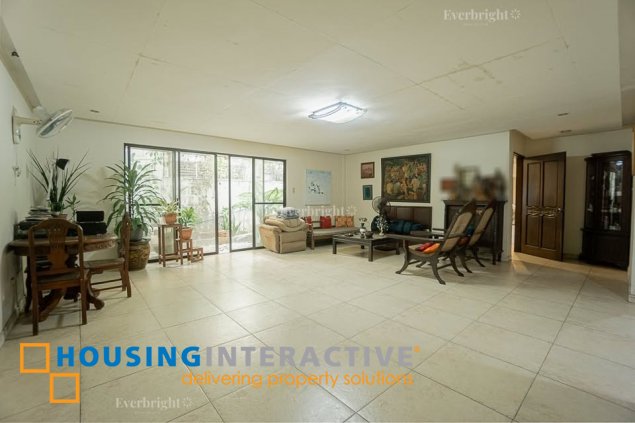 magallanes village, makati city: residential lot with livable house