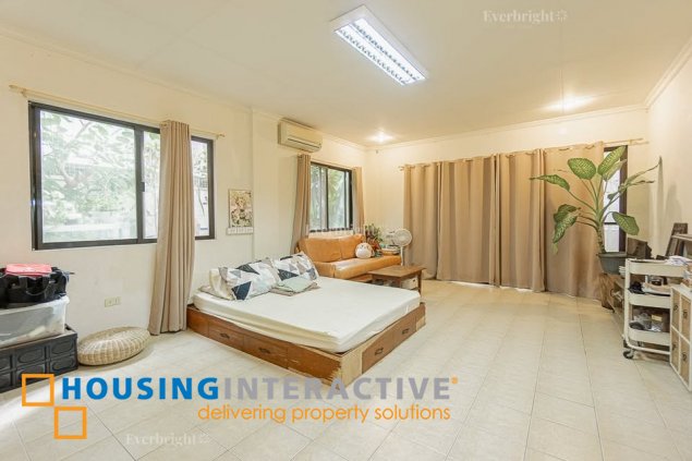 magallanes village, makati city: residential lot with livable house