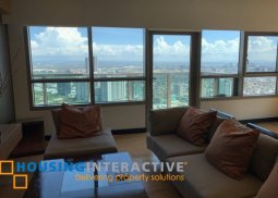 fully furnished 3br unit with balcony and parking for sale in the residences at greenbelt