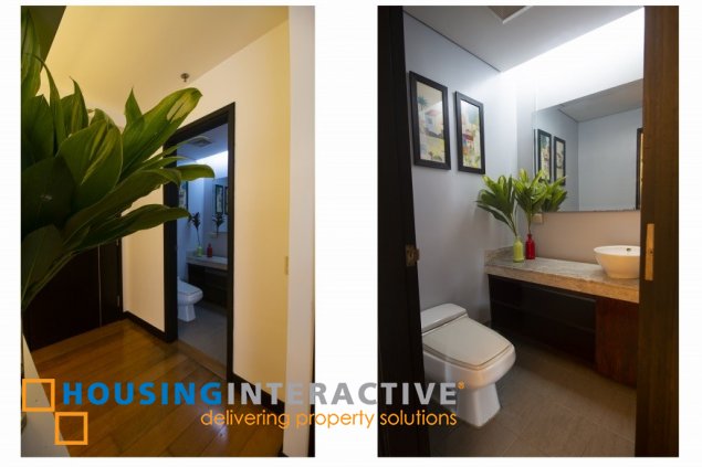 fully furnished 2br unit with parking for lease in the residences at greenbelt
