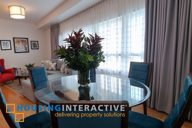 fully furnished 2br unit with parking for lease in the residences at greenbelt