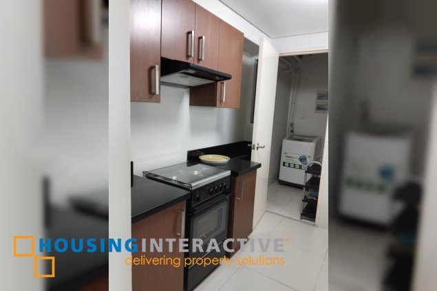 fully furnished 2br unit with balcony and parking for lease in two serendra
