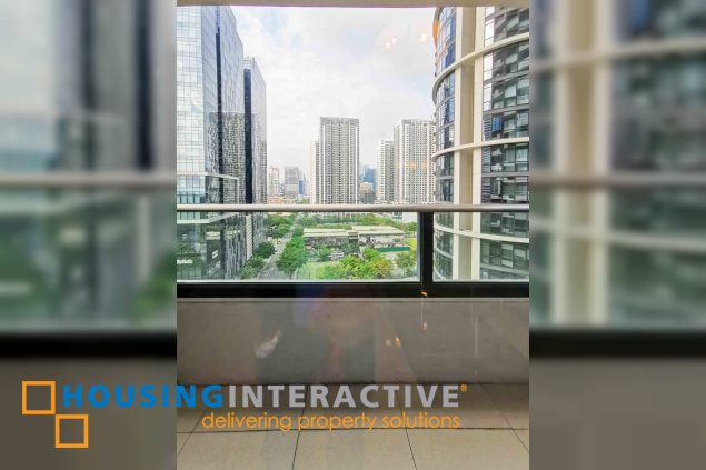 fully furnished 1br unit with parking for lease in arya residences