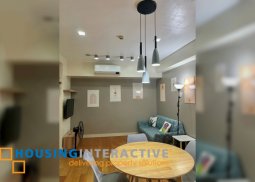 fully furnished 2br unit with balcony for lease in acqua private residences