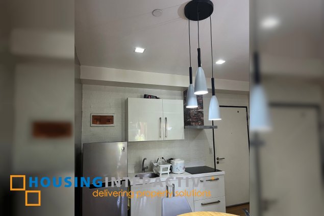 fully furnished 2br unit with balcony for lease in acqua private residences