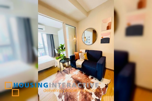 fully furnished 1br unit for lease in acqua private residences